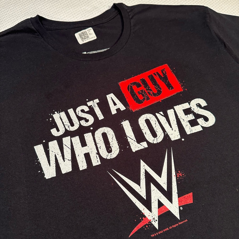 WWE T-Shirt - Just A Guy Who Loves Wrestling